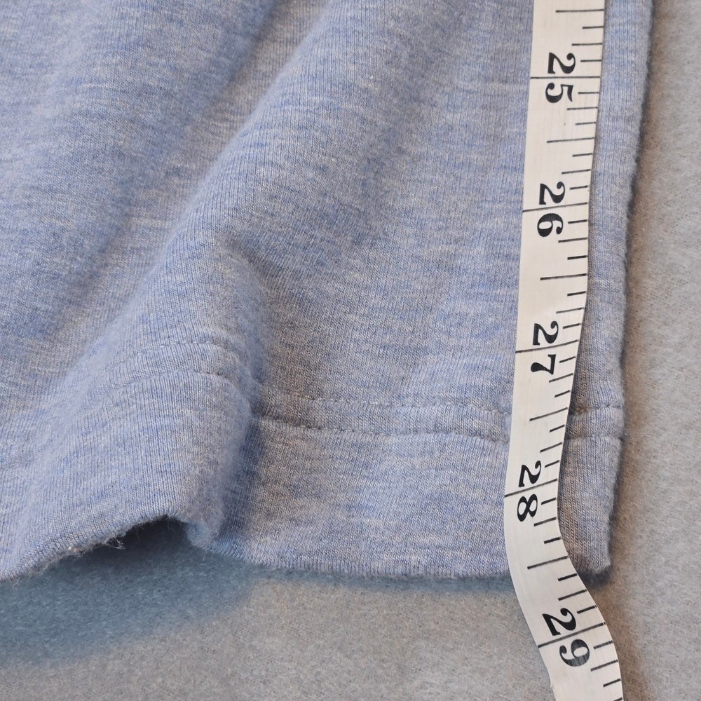 Athleta Lounge Pants Womens L Petite Gray Wide Leg Drawstring Heathered Knit - Picture 5 of 5